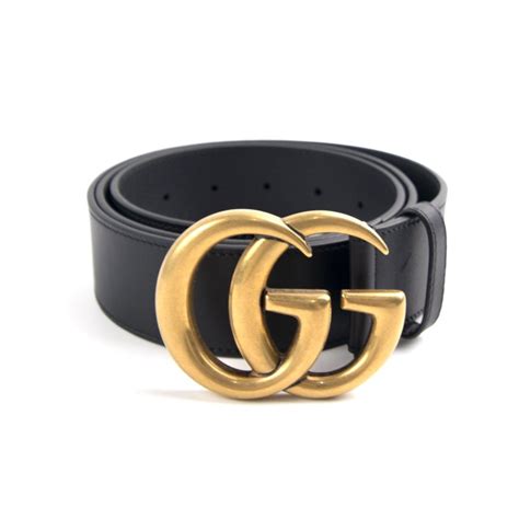 red belt gold square buckle gucci|Gucci belt with black buckle.